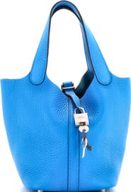 Pre-Owned Hermes Picotin Lock Bag Clemence PM