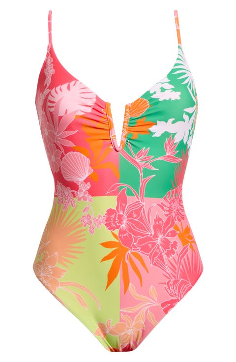 V-Wire One-Piece Swimsuit