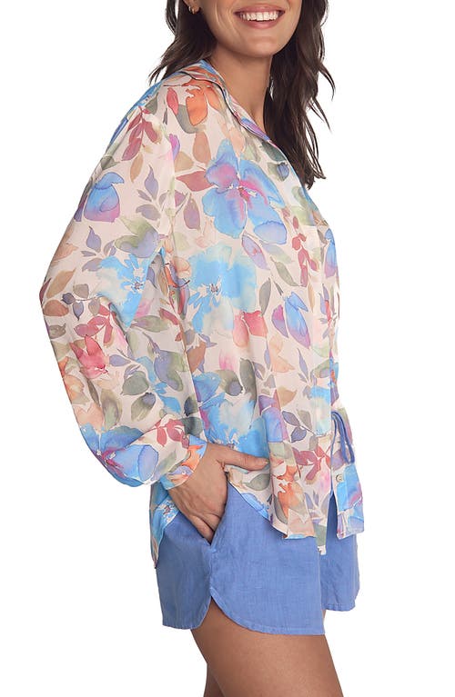 Bella Dahl Floral Button-up Shirt
