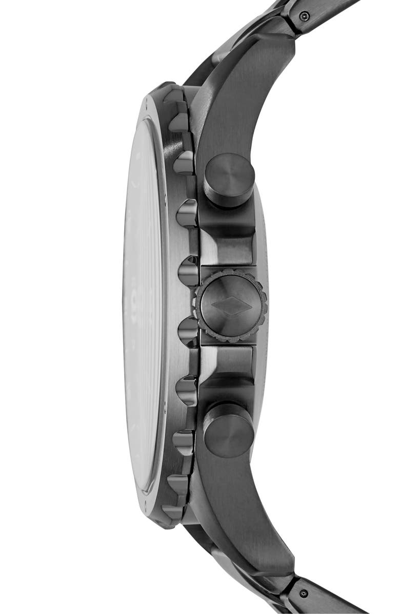 Fossil Q Nate Bracelet Hybrid Smart Watch, 50mm, Alternate, color, 