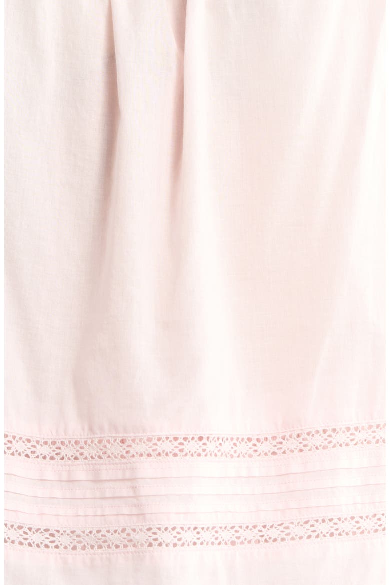 Peached Cotton Lawn Short Pajama Set, Alternate, color, PINK CRYSTAL