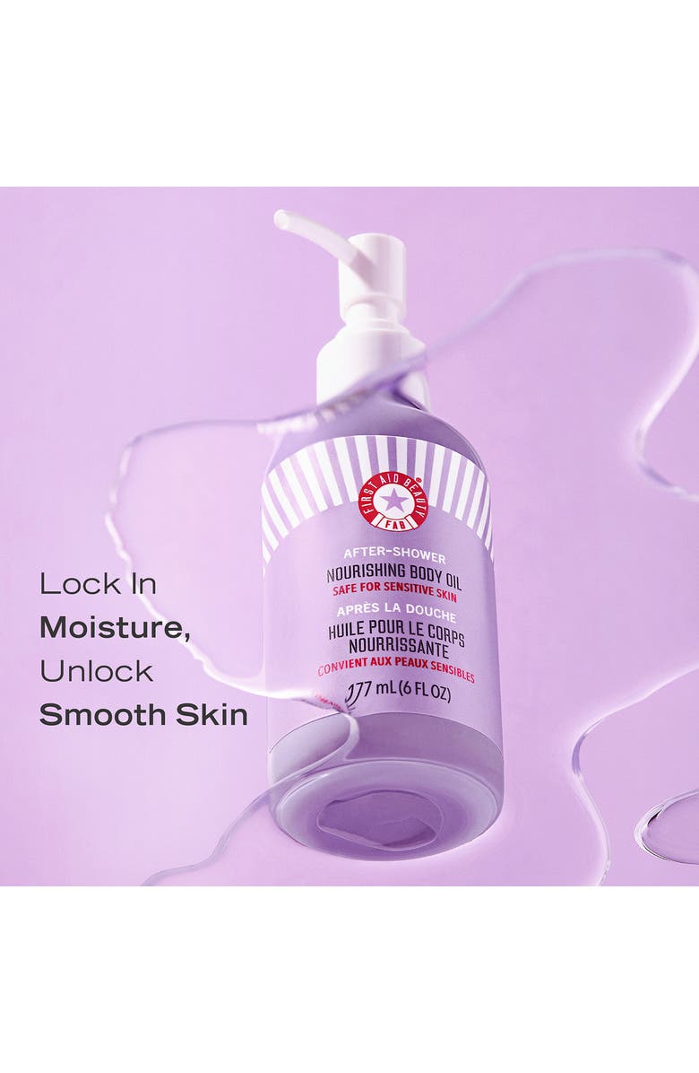 First Aid Beauty After-Shower Nourishing Body Oil, Alternate, color,