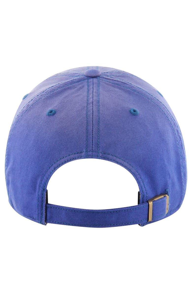 '47 Men's '47  Royal Indianapolis Colts Dusted Relaxed Clean Up Adjustable Hat, Alternate, color, 