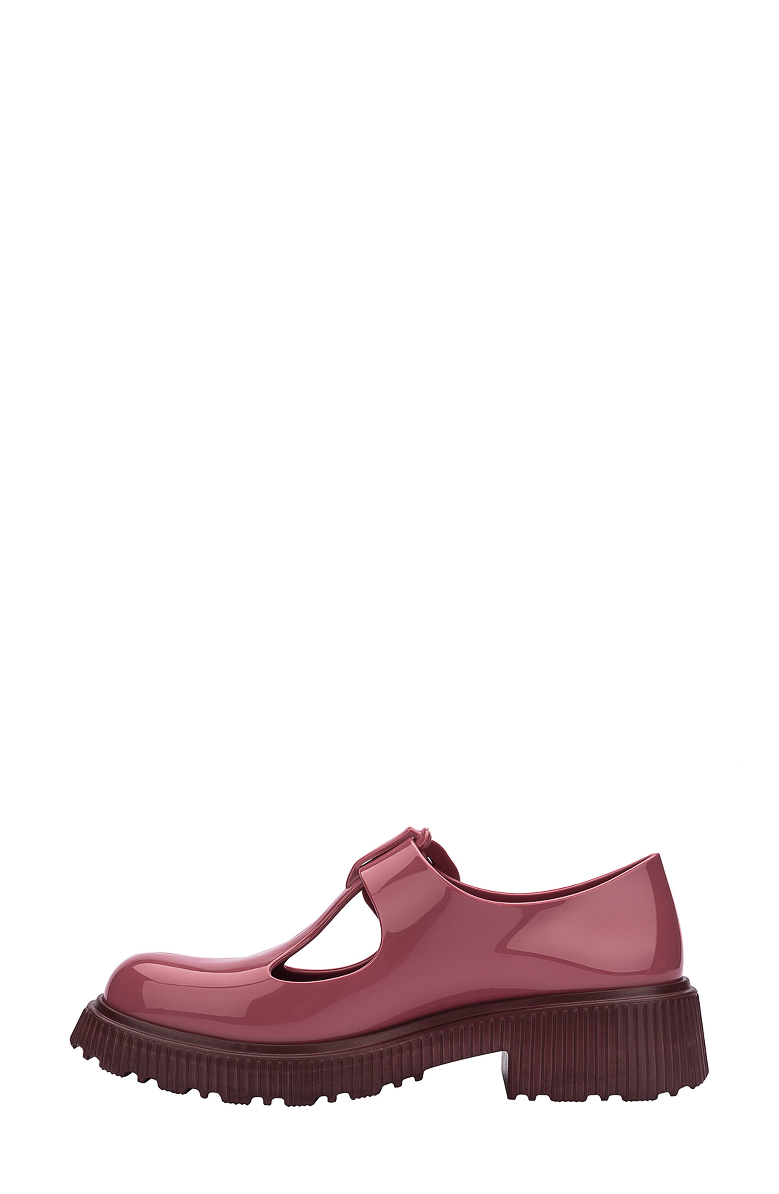 Jackie Platform Mary Jane, Alternate, color, BURGUNDY