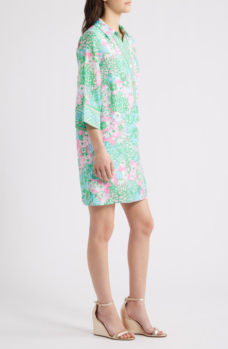 Lilly Pulitzer<sup>®</sup> Daphne Floral Border Print Tunic Dress, Alternate, color, 