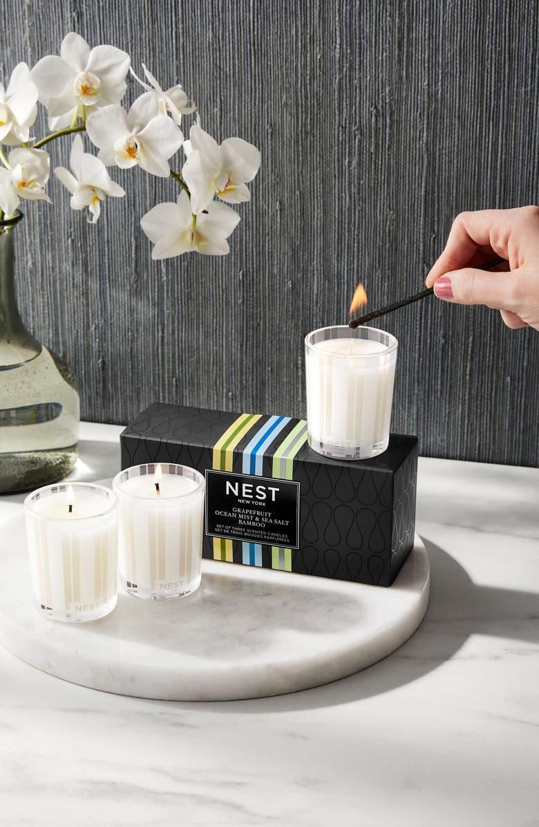 NEST New York Scented Votive Candle Set $54 Value, Alternate, color, 