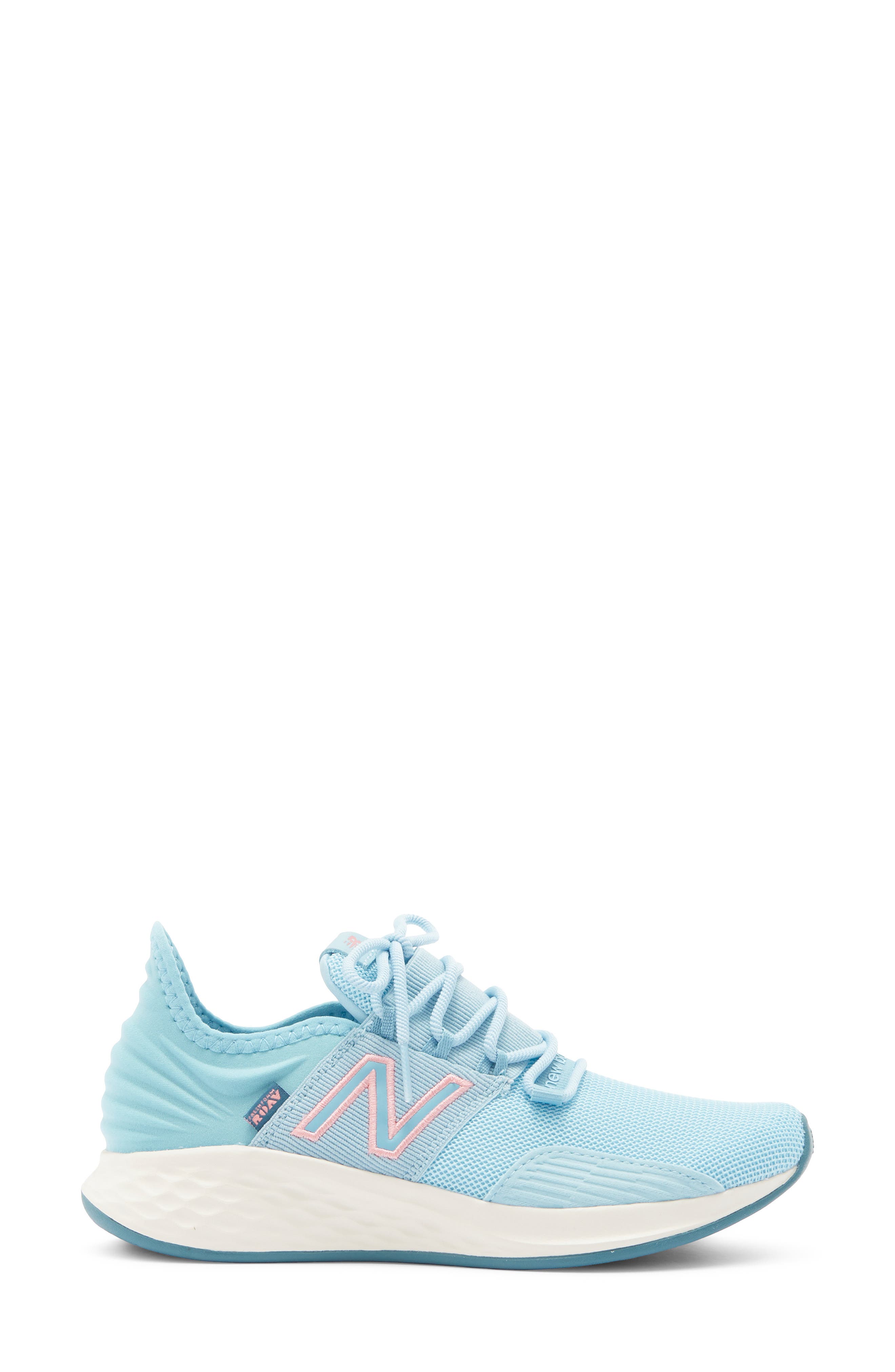 New Balance Kids' Fresh Foam Roav Running Shoe, Alternate, color, Cloud Blue/ Taffy Blue