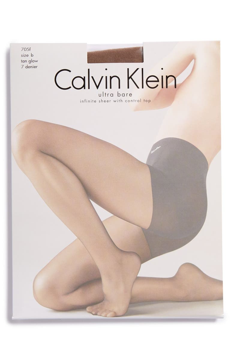 Calvin Klein 'Ultra Bare - Infinite Sheer' Control Top Pantyhose, Alternate, color, 
