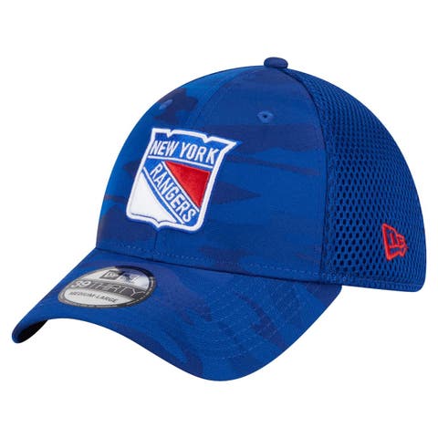 Men's New Era  Blue New York Rangers Active Subtle Camo 39THIRTY Flex Hat