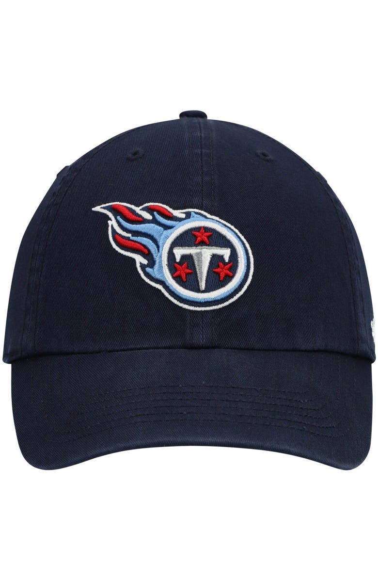 '47 Men's '47 Navy Tennessee Titans Franchise Logo Fitted Hat, Alternate, color, 
