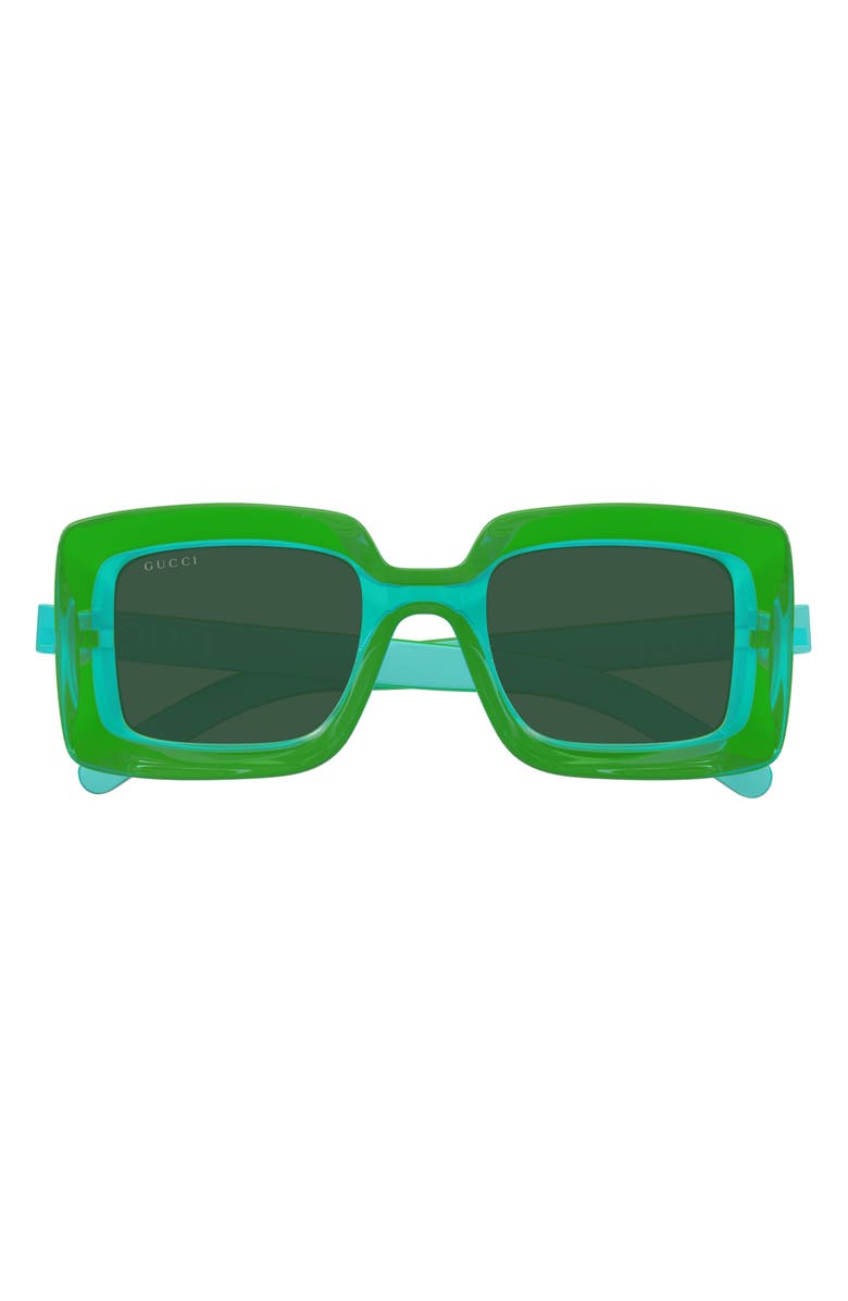 Gucci 51mm Square Sunglasses, Main, color, 