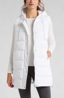 Zella Long Hooded Puffer Vest