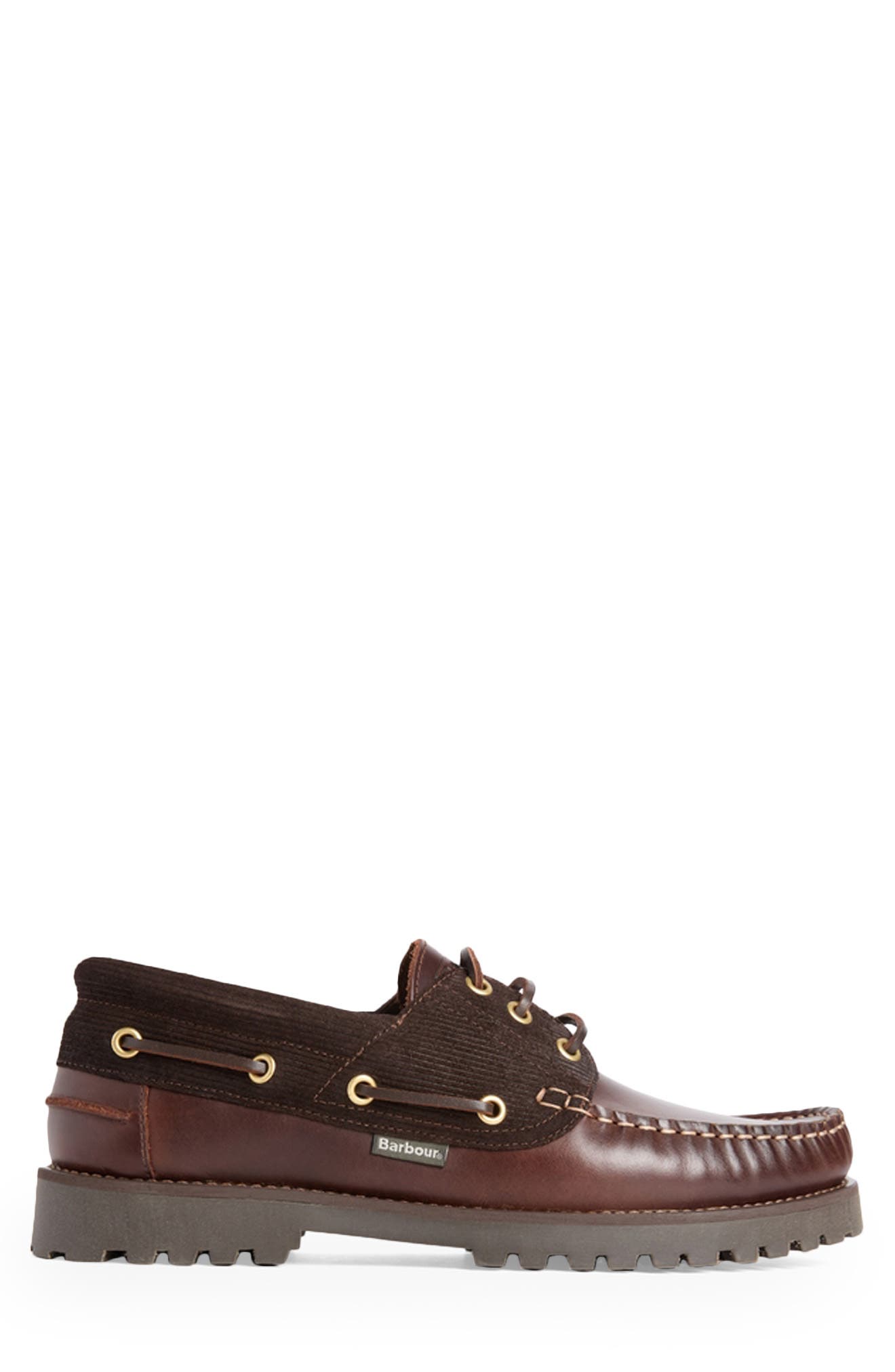 Deck Boat Shoe, Alternate, color, DK BROWN/ CORD