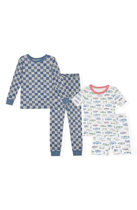Kids' Assorted 2-Pack Print Fitted Two-Piece Pajamas (Toddler & Little Kid)