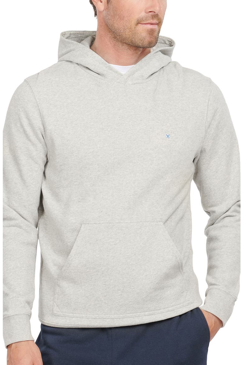 Essential Popover Hoodie, Main, color, GREY MARL