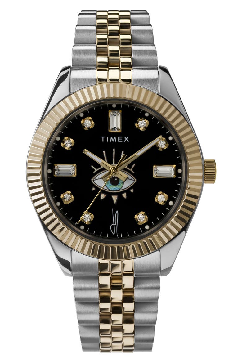 Waterbury x Jacquie Aiche Bracelet Watch, 36mm, Main, color, TWO-TONE