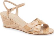 Stuart Weitzman Dayna Ankle Strap Wedge Sandal