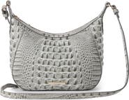 Brahmin Corinne Croc Embossed Leather Crossbody