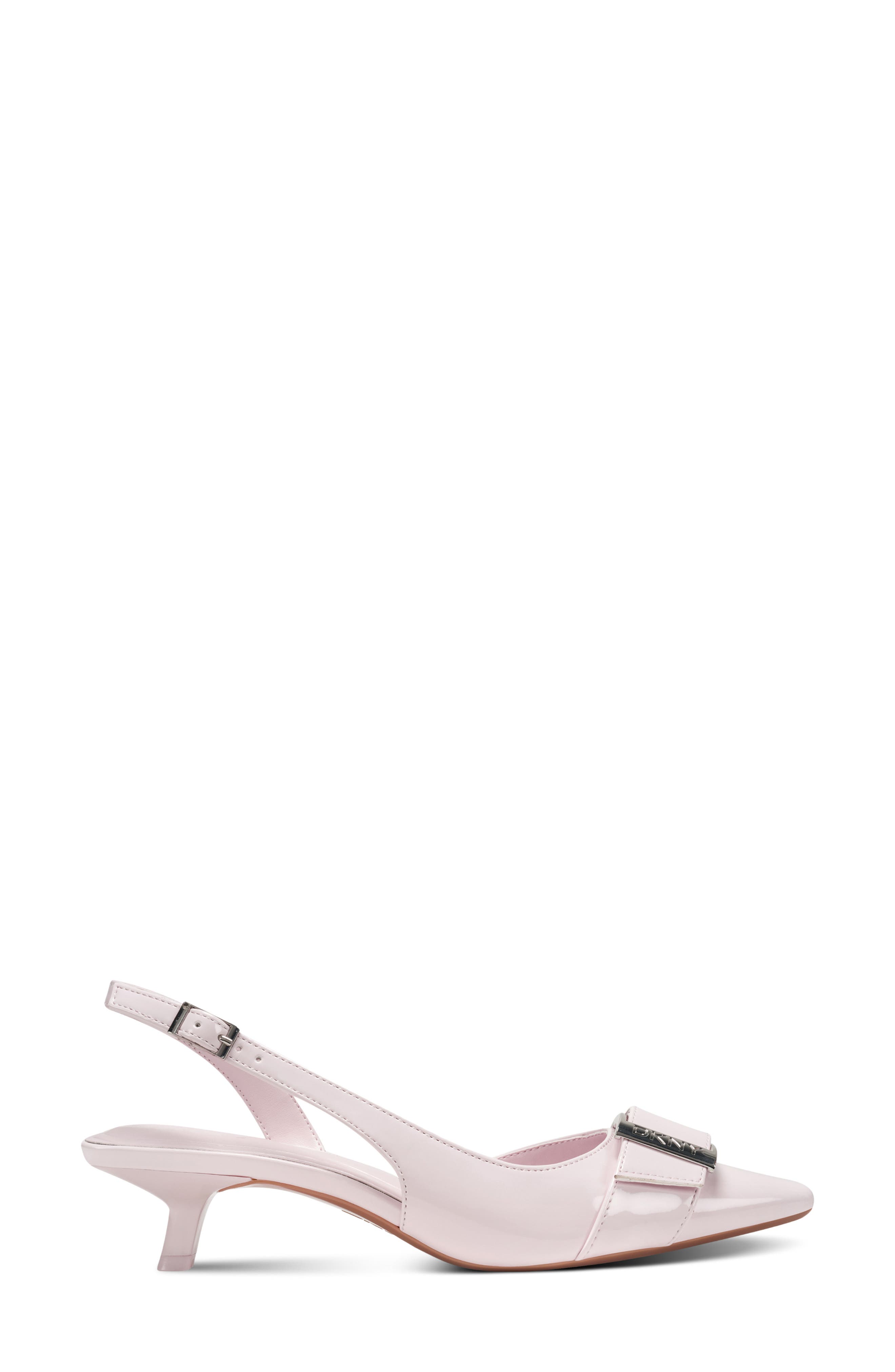 DKNY Naylor Pointed Toe Slingback Pump, Alternate, color, Light Pink