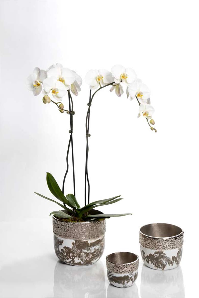 Dansbury Cache Pot, Alternate, color, Silver