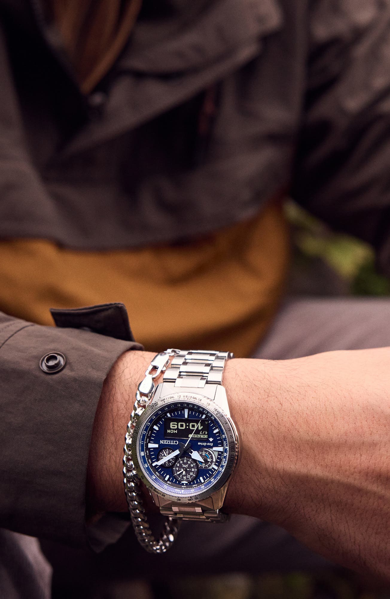 Citizen Promaster Skyhawk Eco-Drive Chronograph Bracelet Watch