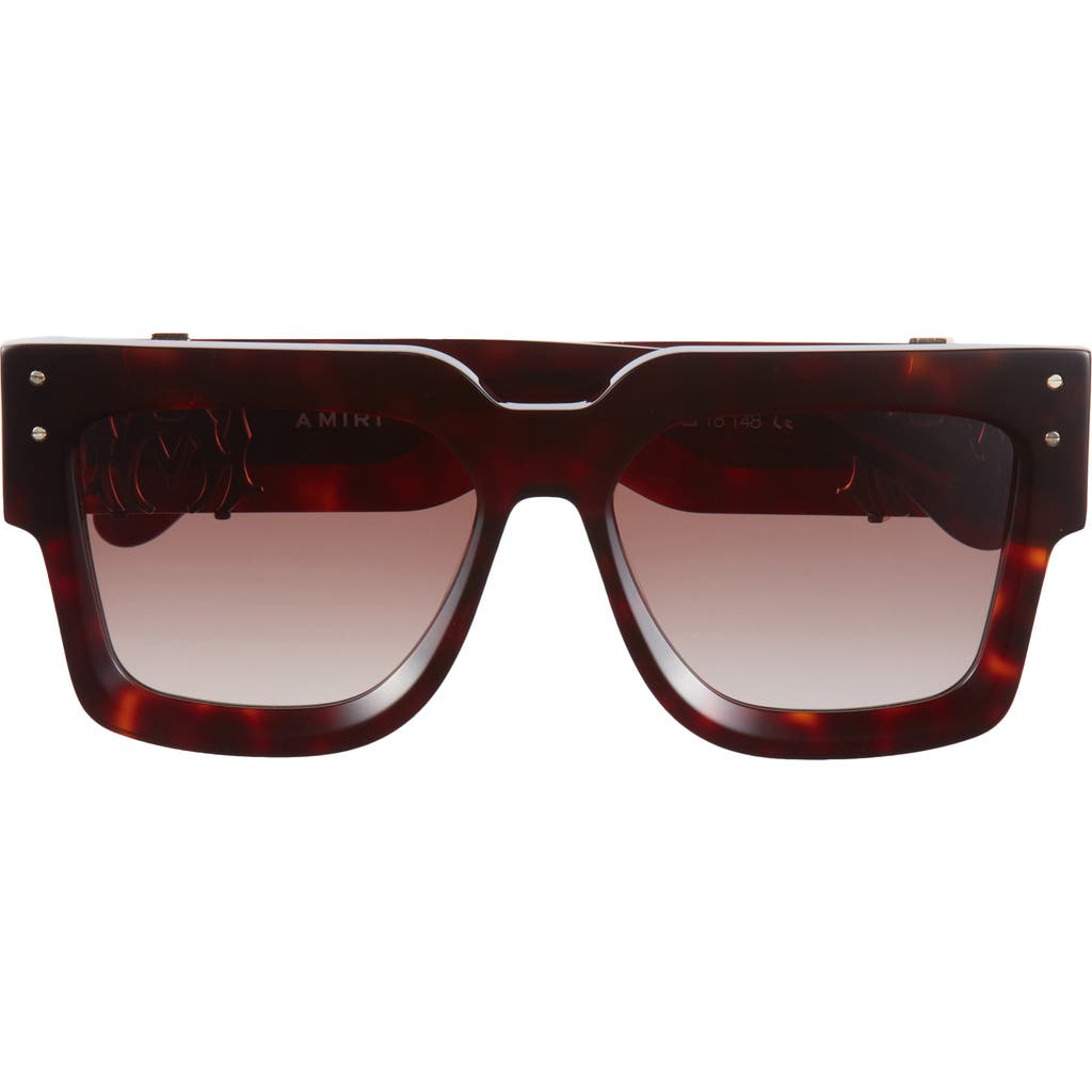 Amiri Men's 57mm Jumbo Ma Logo Sunglasses In Tortoise Shell