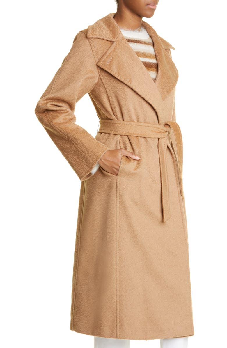 Max Mara Feluca Cashmere Belted Coat, Alternate, color,