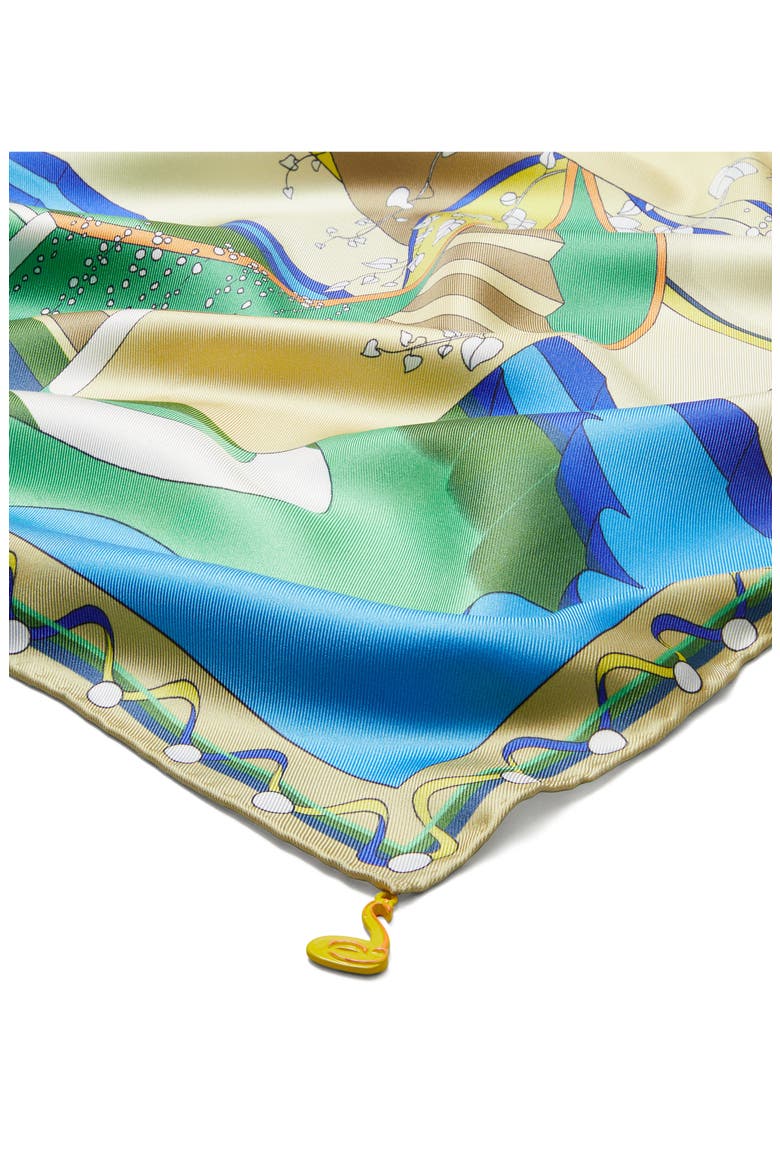 The Pool Square Silk Scarf, Alternate, color, THE POOL SQUARE BLUE
