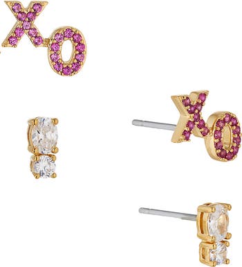 AJOA Love Bites CZ Stud Earrings Set | Nordstromrack