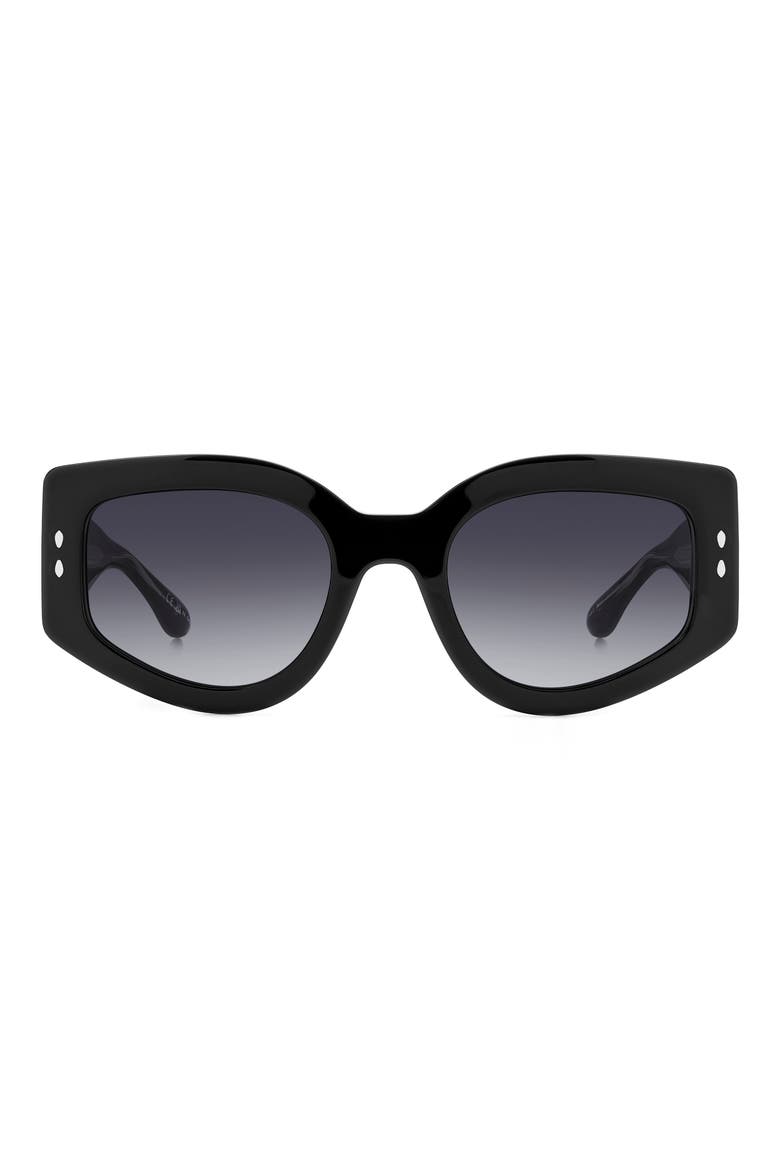 54mm Gradient Cat Eye Sunglasses, Main, color, 0807-9O