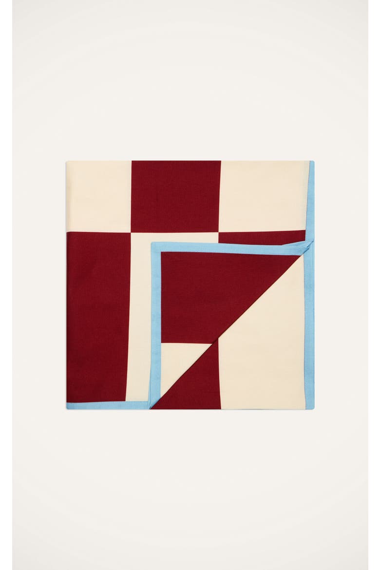 Medium Tablecloth, Alternate, color, Contrada Bordeaux
