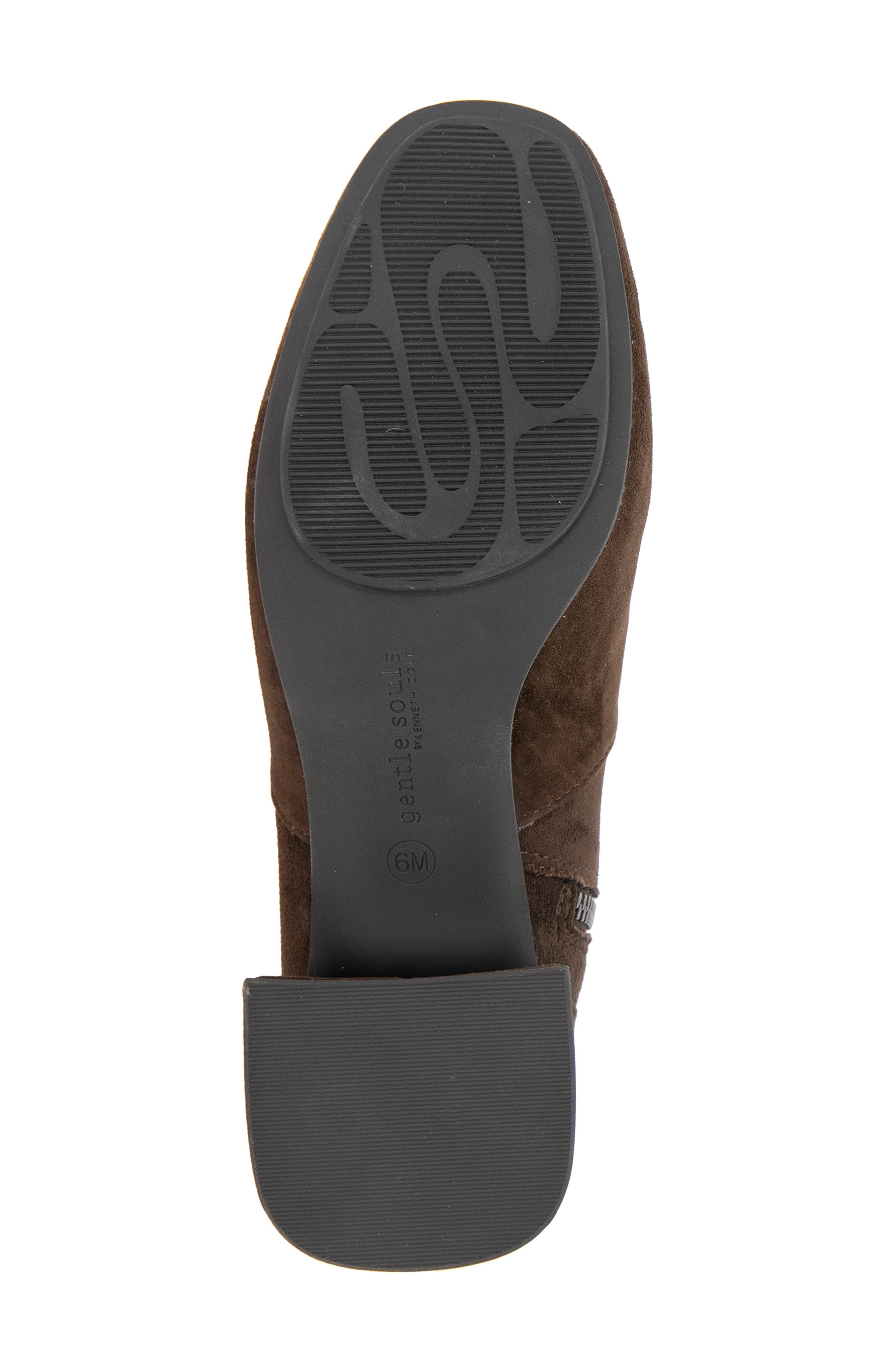 Elbert Block Heel Bootie, Alternate, color, CHOCOLATE SUEDE