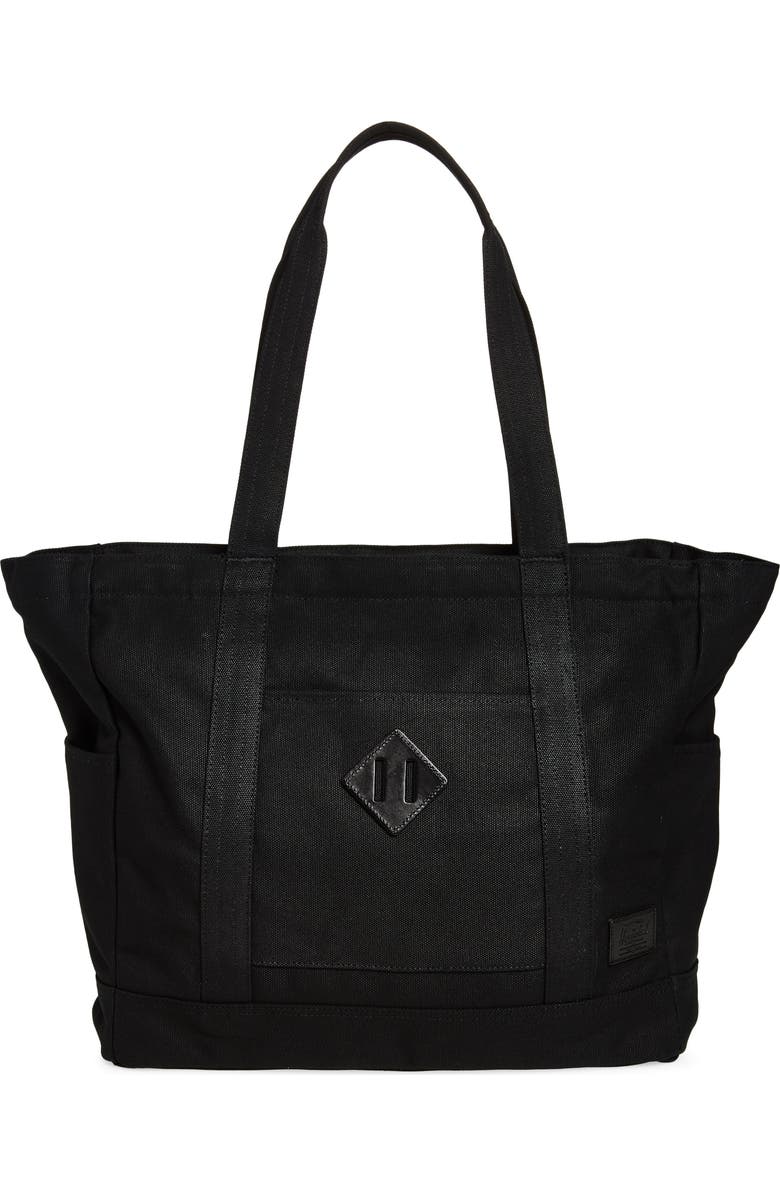 Herschel Supply Co. Heritage Tote, Main, color, Black