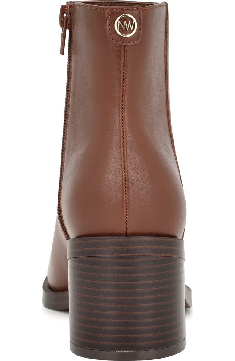 Nine West Amatto Bootie, Alternate, color, Medium Brown