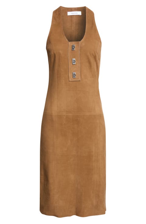 Racerback Nubuck Dress