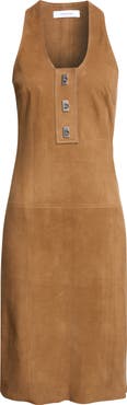 FERRAGAMO Racerback Nubuck Dress