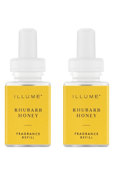 x Illume Rhubarb Honey 2-Pack Smart Fragrance Diffuser Refills