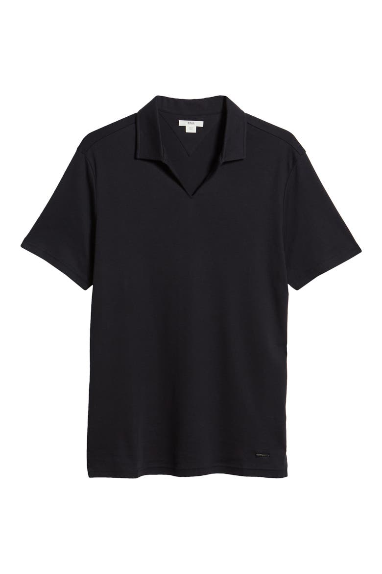 Paz Johnny Collar Polo, Alternate, color, NAVY