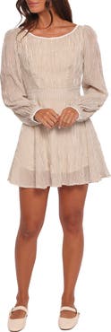 Petal & Pup Kyra Long Sleeve Minidress