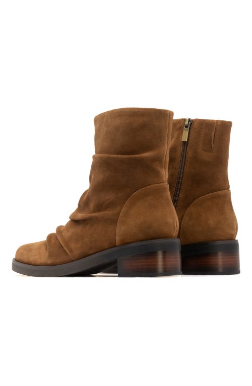 Abeo Traverse Scrunch Boot In Light Tan - Regular