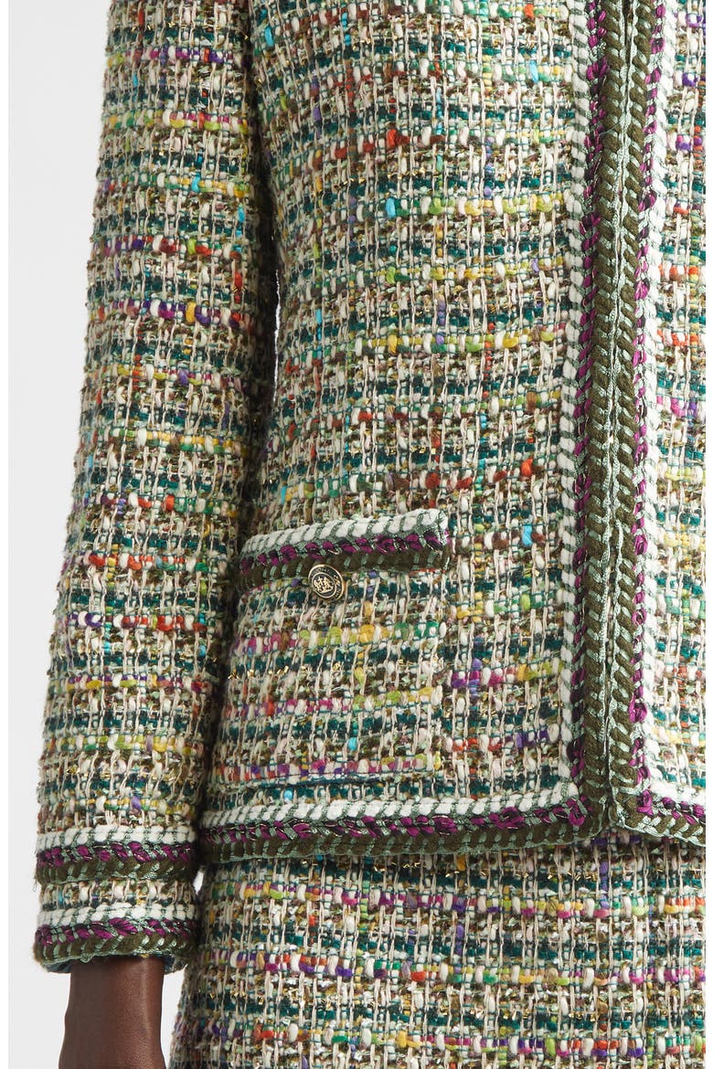 Forest Tweed Jacket, Alternate, color, PINE/ OLIVE MULTI