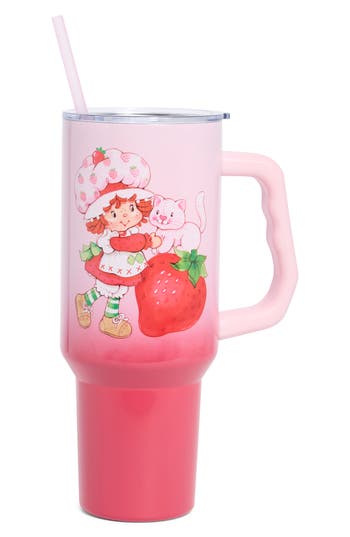 Sanrio Strawberry Shortcake 40-oz Tumbler In Transparent