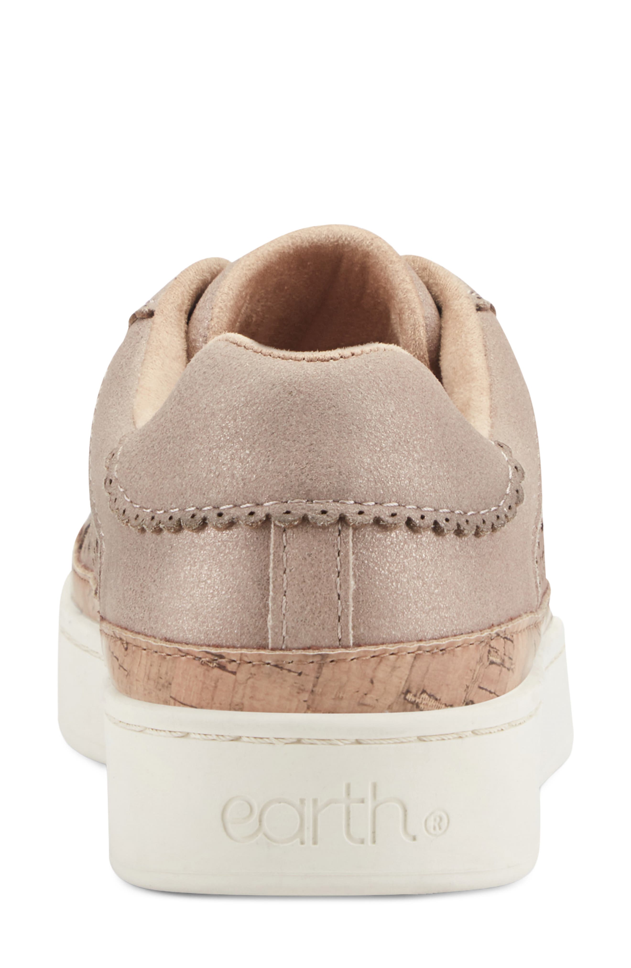 Kristal Laser Cut Platform Sneaker, Alternate, color, BRONZE FLECKS