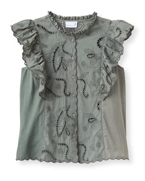 Ashe Eyelet Top