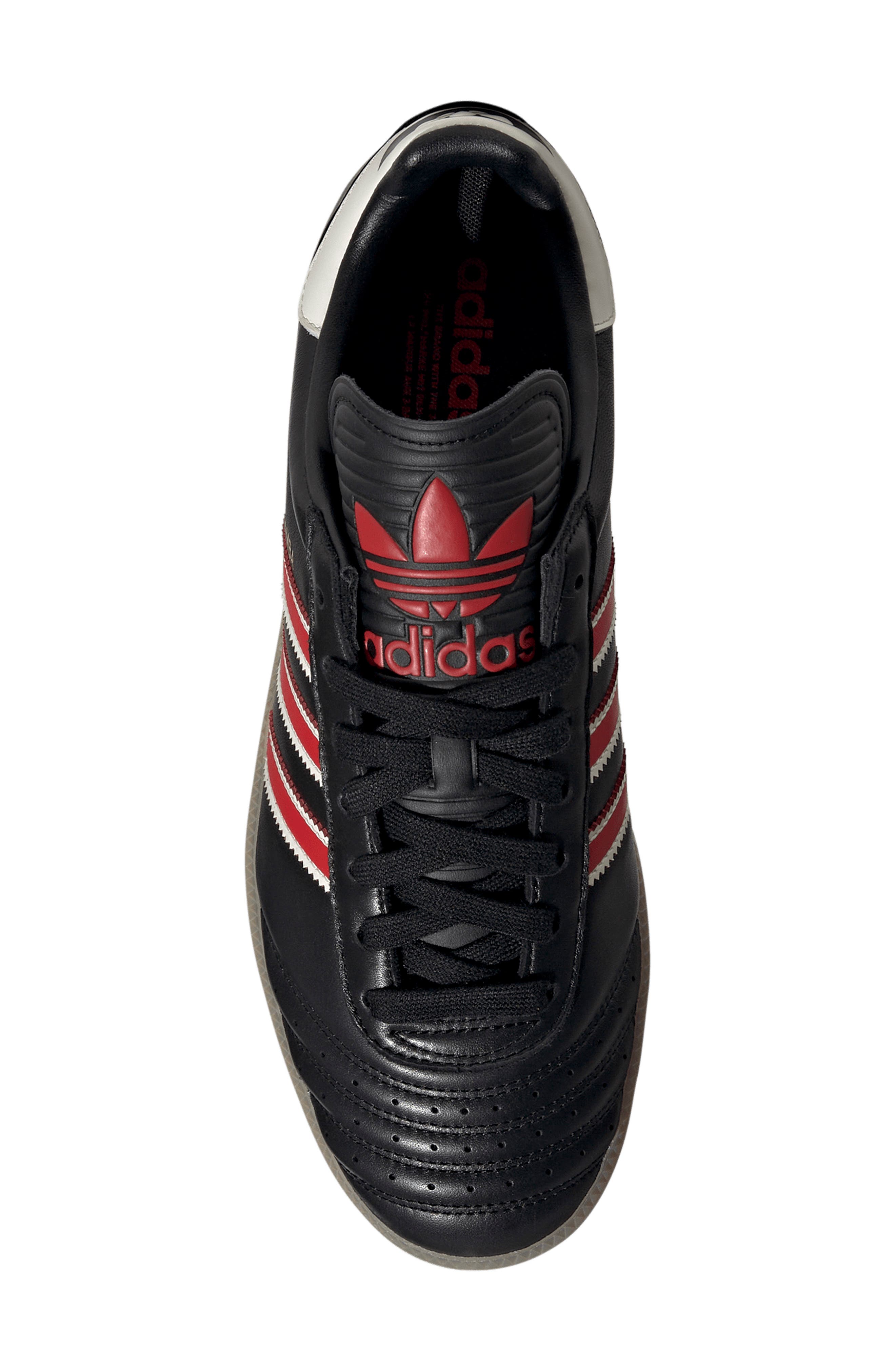 adidas Gender Inclusive Samba 62 Sneaker, Alternate, color, Core Black/ Red/ Gum 3