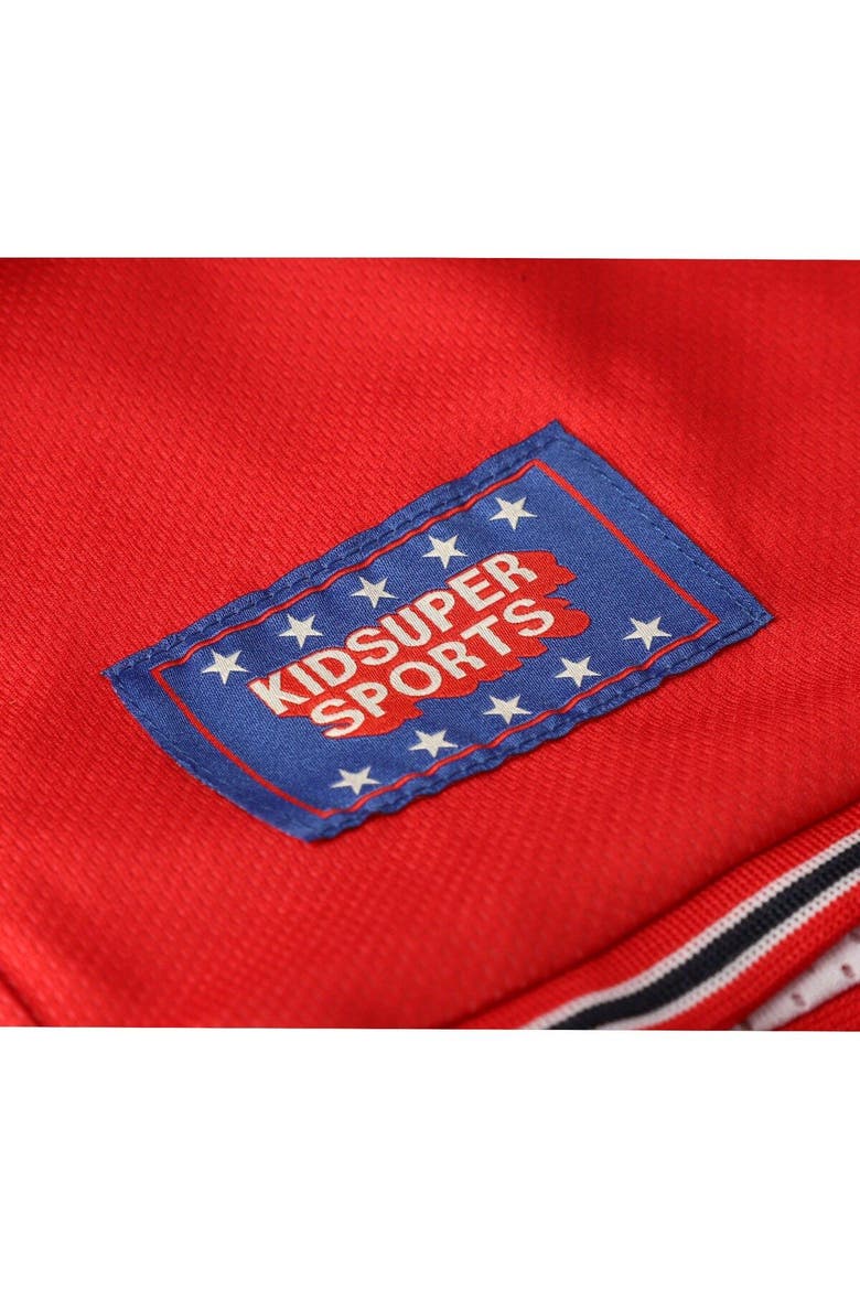 Unisex NBA & KidSuper Studios by Fanatics Red Washington Wizards Hometown Shorts, Alternate, color, Red