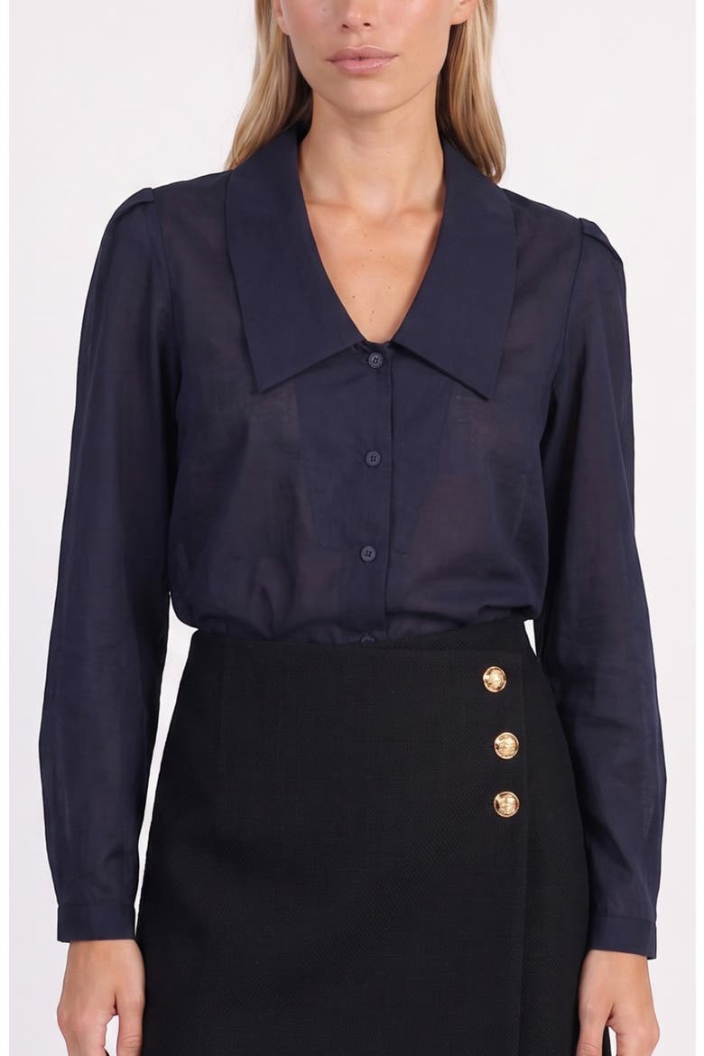 Sailor Blouse, Main, color, Navy