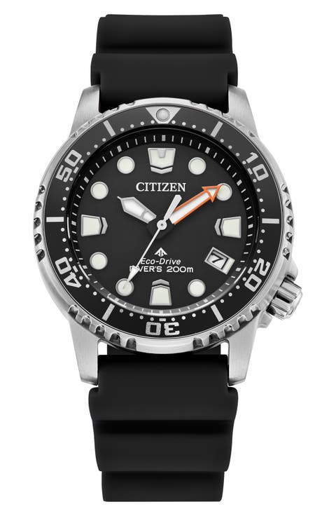 Promaster Sea Polyurethane Strap Watch, 36.5mm