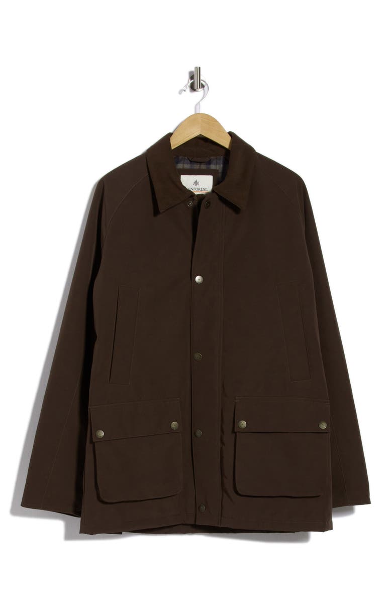 Relaxed Fit Field Coat, Alternate, color, CHOCOLATE