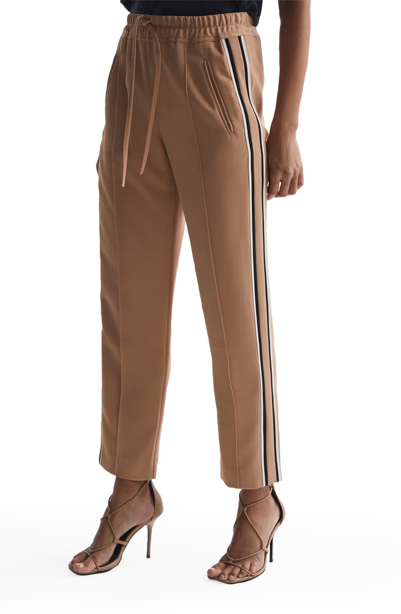 Reiss Tre Side Stripe Tapered Pants, Main, color,